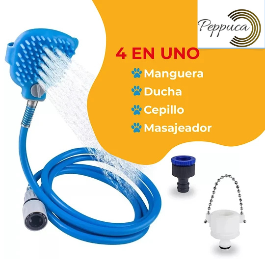 PetSpa™Juego de ducha de silicona para  mascotas