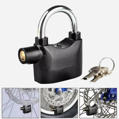 LockWave™ Candado con Alarma para moto y bicicleta